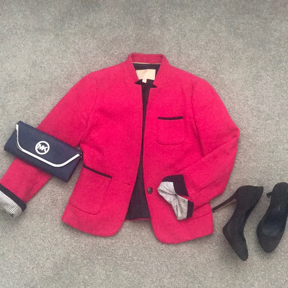 Pink blazer